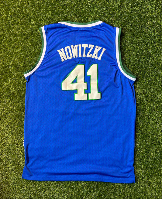 Dirk Nowitzki:  Dallas Mavericks Adidas NBA Jersey