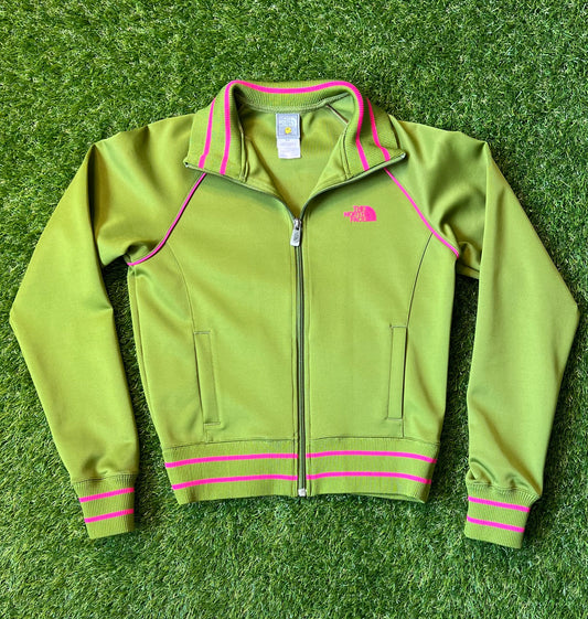 The North Face Girls L 5A Series Olive Track Jacket